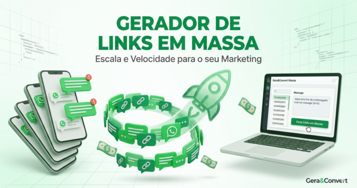 Gerador de Links de WhatsApp em Massa: Ganhe Escala no seu Atendimento e Lançamentos
