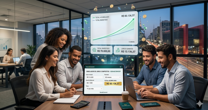 Simulador de Juros Compostos: Planeje Seus Investimentos e Veja Seu Dinheiro Crescer
